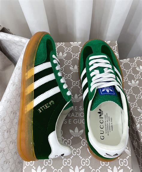 adidas gucci fake|adidas gazelle x gucci original.